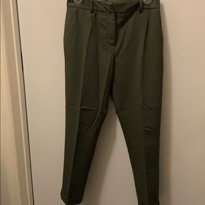 Olive green slacks